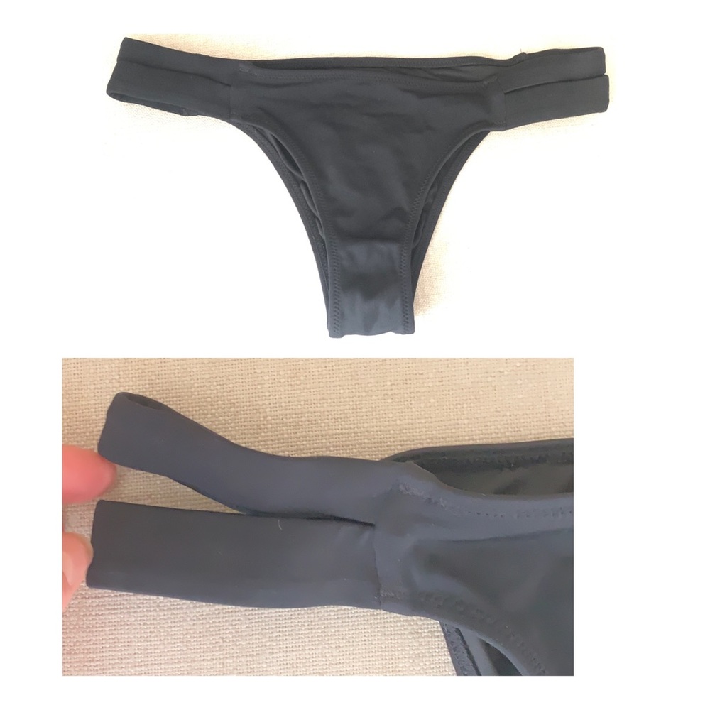 Shade & Shore | Hipster Dbl Tab Bikini Bottoms Size S - Picture 2 of 4